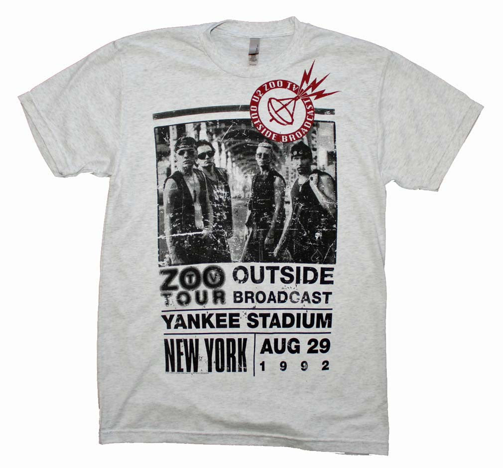 U2 T-Shirt Featuring The Outside Zoo Tour