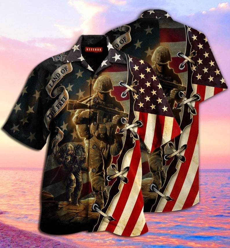 Apayprint Veteran All Over Printed Hawaii Shirt Ha89888