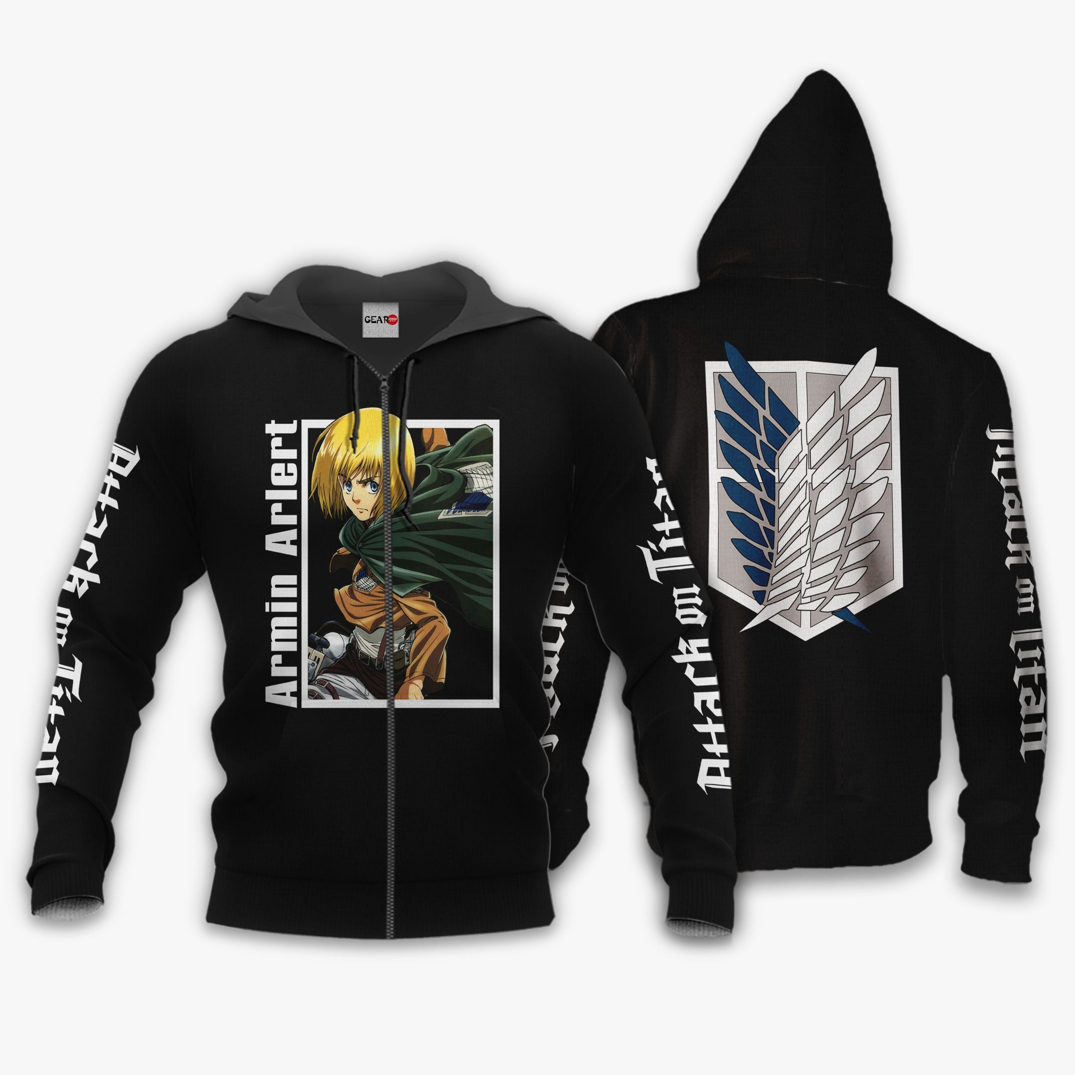 Armin Arlert Hoodie Attack On Titan Anime Shirts Jacket