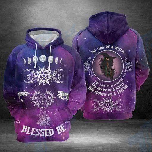 Soul of the Witch, Hippie Girl Hoodie mother day gift #KV