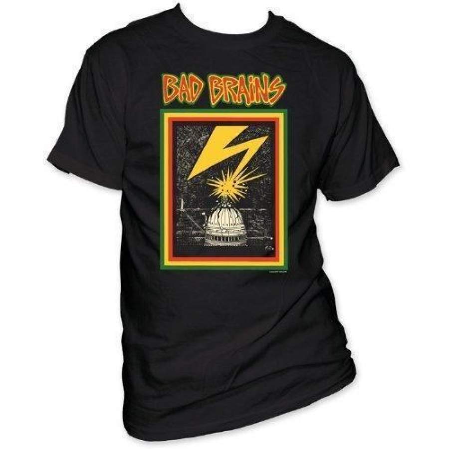 YPS Men’S Bad Brains Capitol T-Shirt