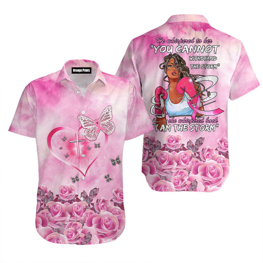 Breast Cancer Awareness Strong Girl Aloha Hawaii Shirts For Men Women Ha106741