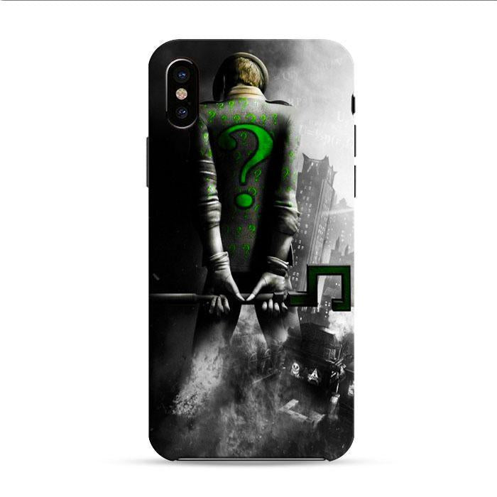 The Riddler Batman Supervillain Iphone Xr 3D Case | Black