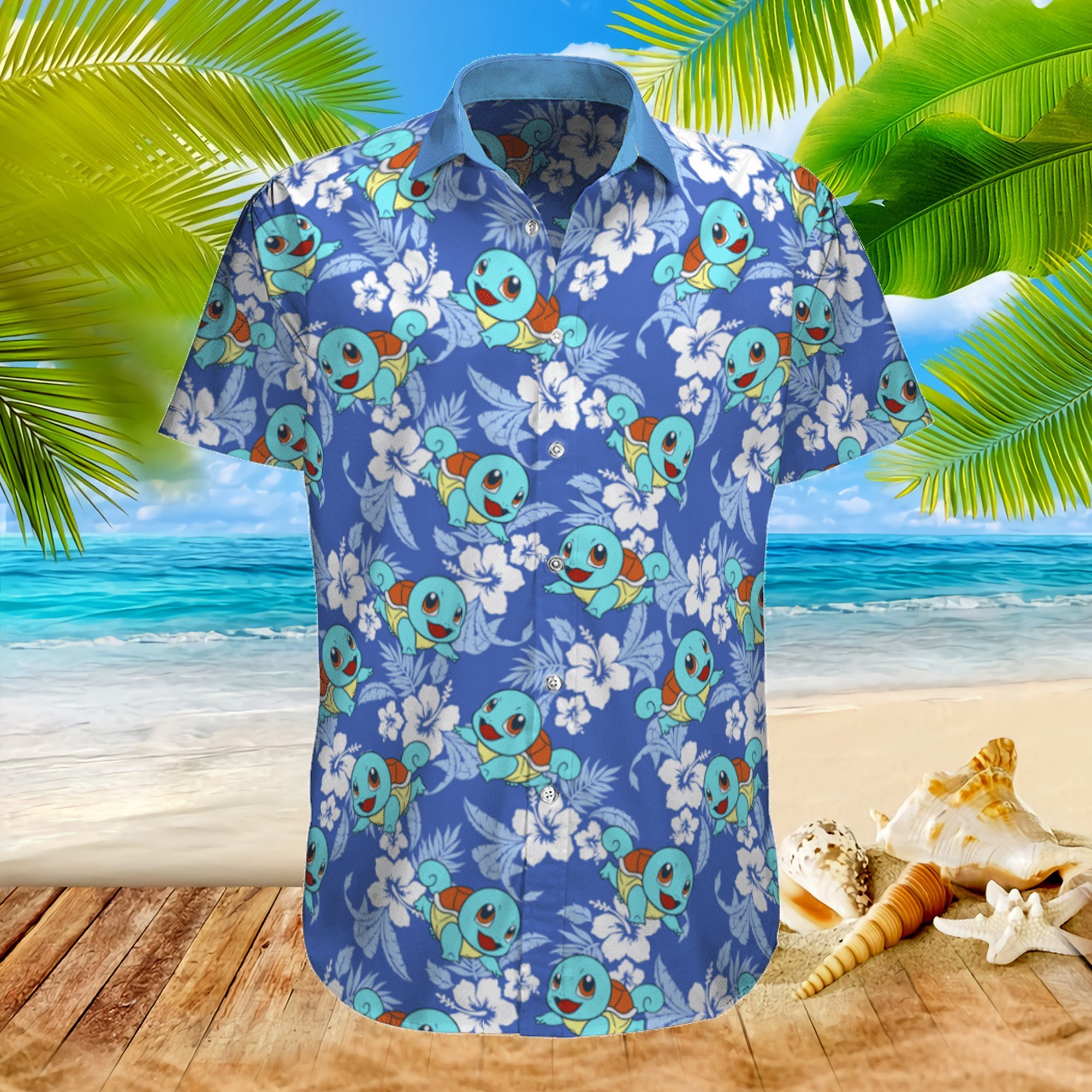 Sqt Pkm Hawaiian Shirt Ha26491