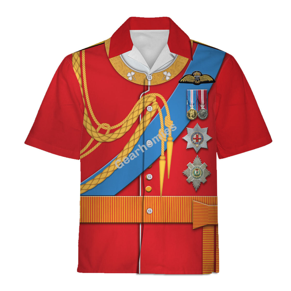 Gearhomies Hawaiian Shirt Prince William 3D Apparel