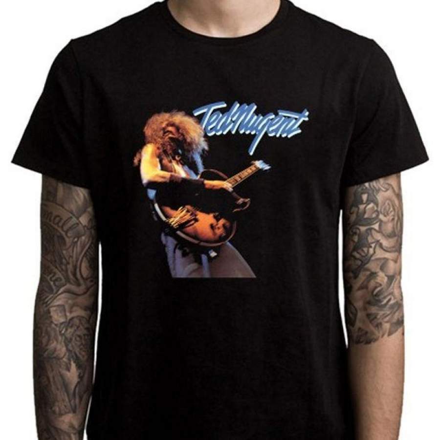 Ted Nugent Hard Blues Rock Guitarist Legend Men’S T-Shirt