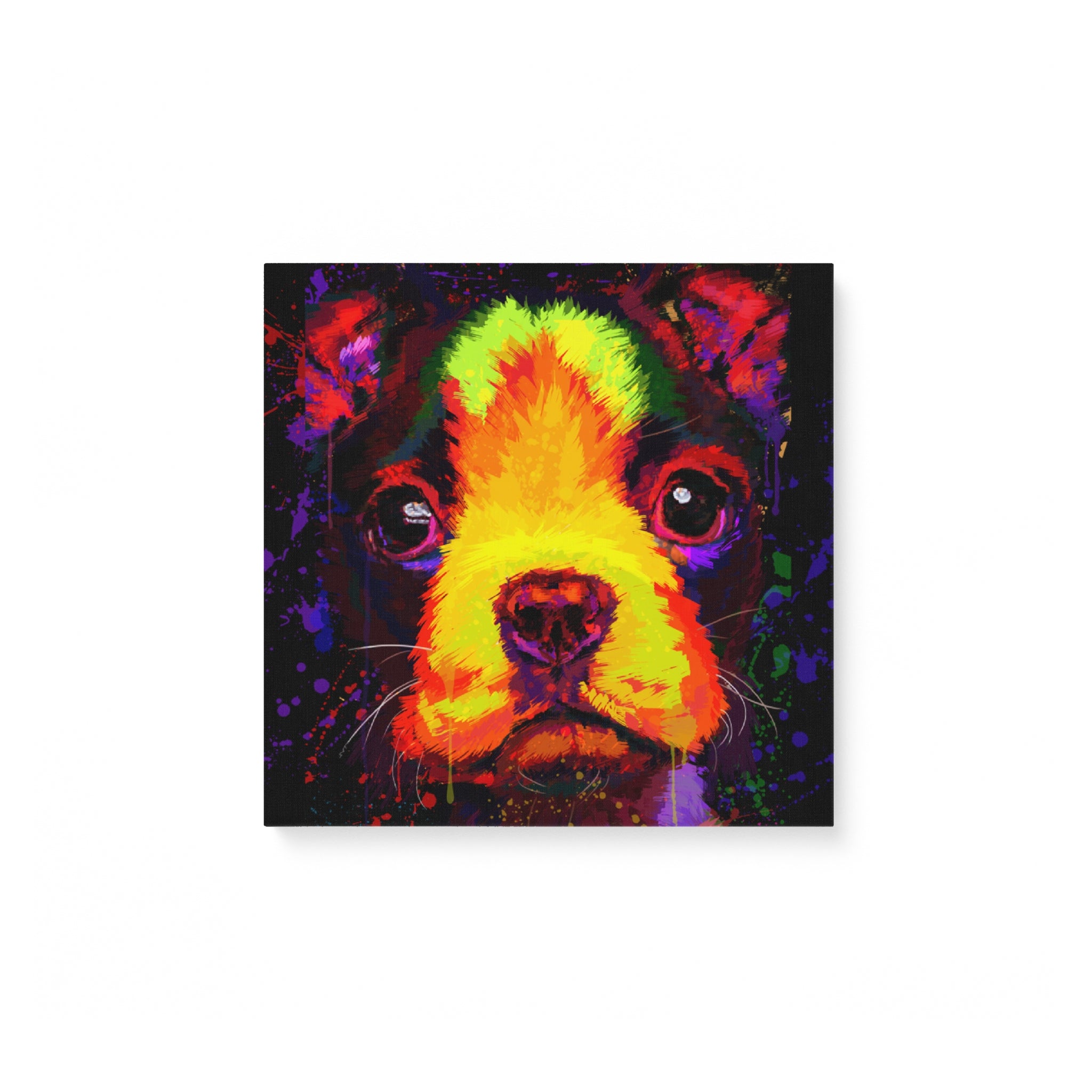 Boston Water Color – Matte Canvas