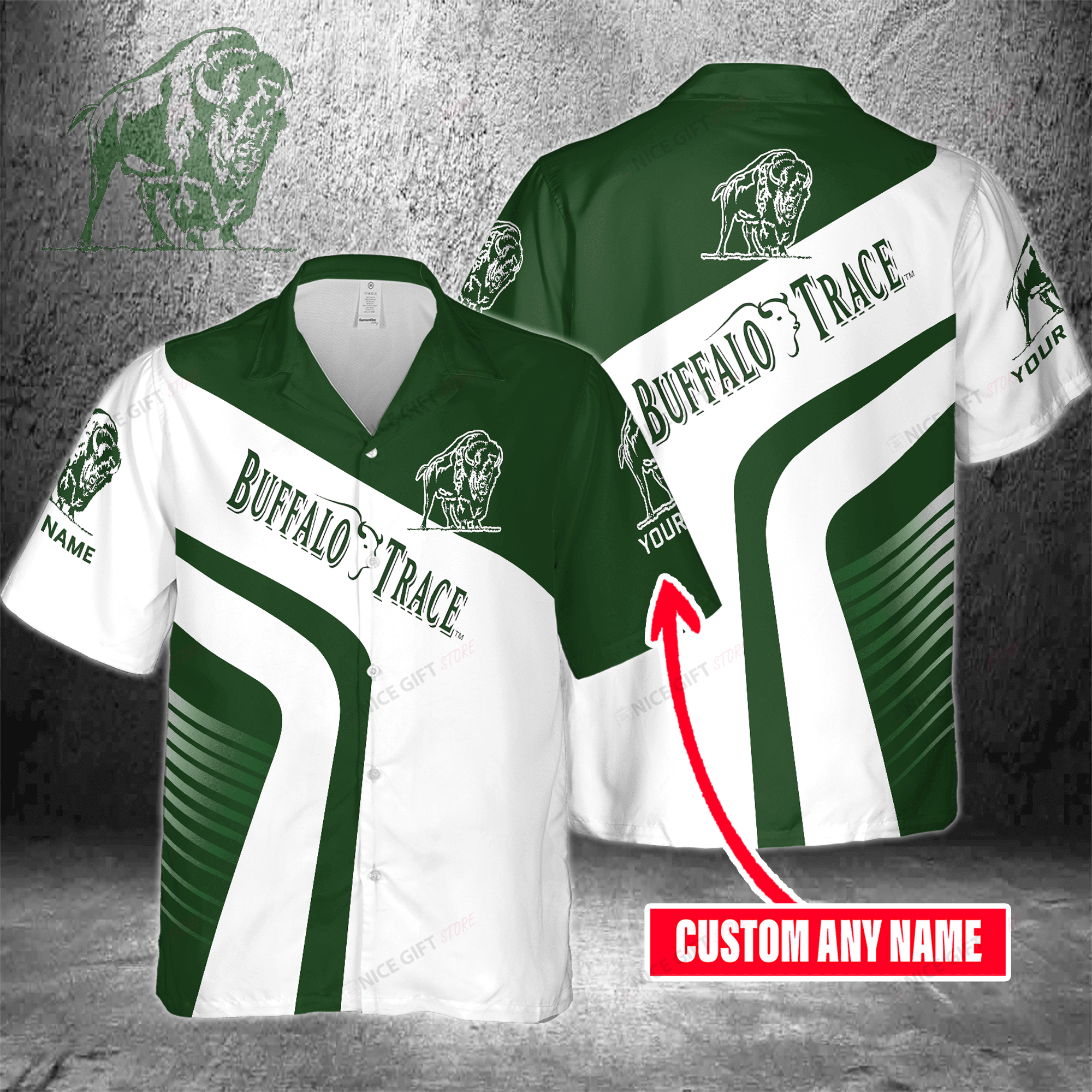 Buffalo Trace Custom Name Hawaiian Shirt 3Hs-V5Z4