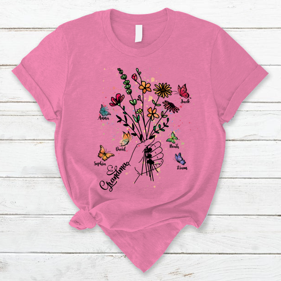 Mother’S Day Gift For Mom T-Shirt, T-Shirts To My Grandmother, Her Birthday Gifts T-Shirt