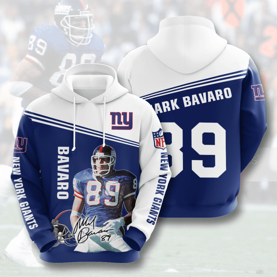 Mark Bavaro New York Giants New York Giants 9 Unisex 3D Hoodie Gift For Fans