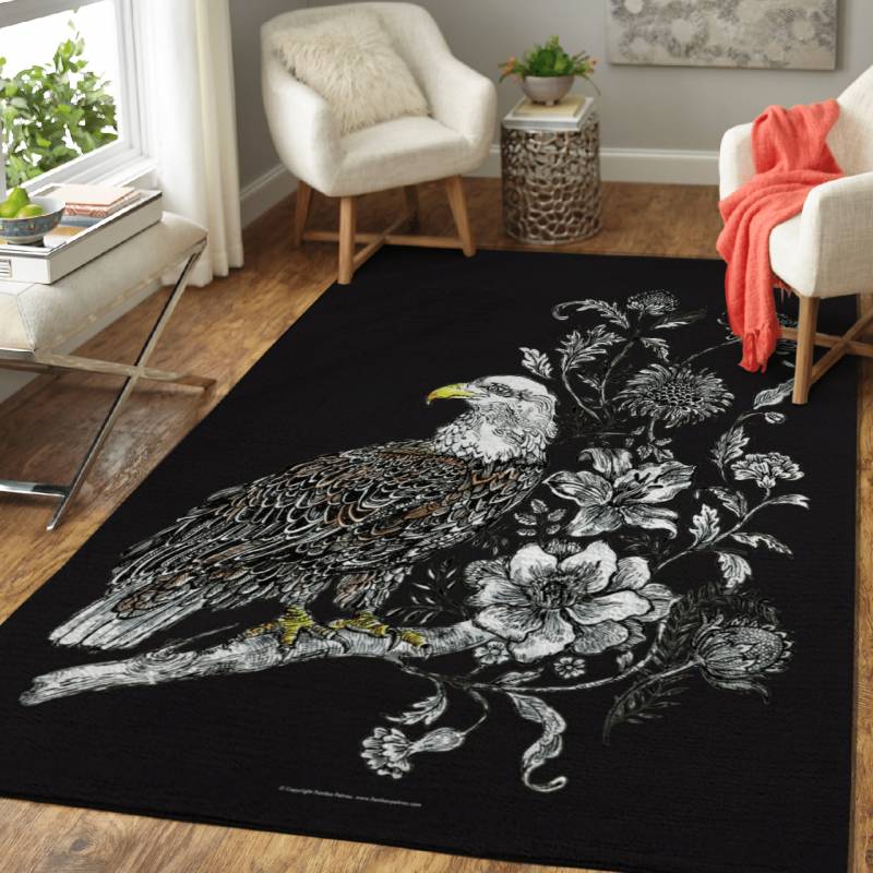 Spirit Animal Eagle   – Spirit Animals Area Rug Carpet