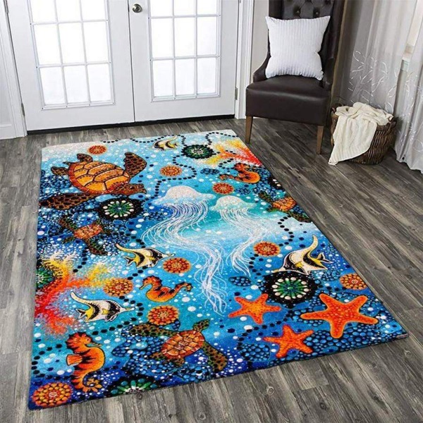 Turtle Bl200865r Area Rug