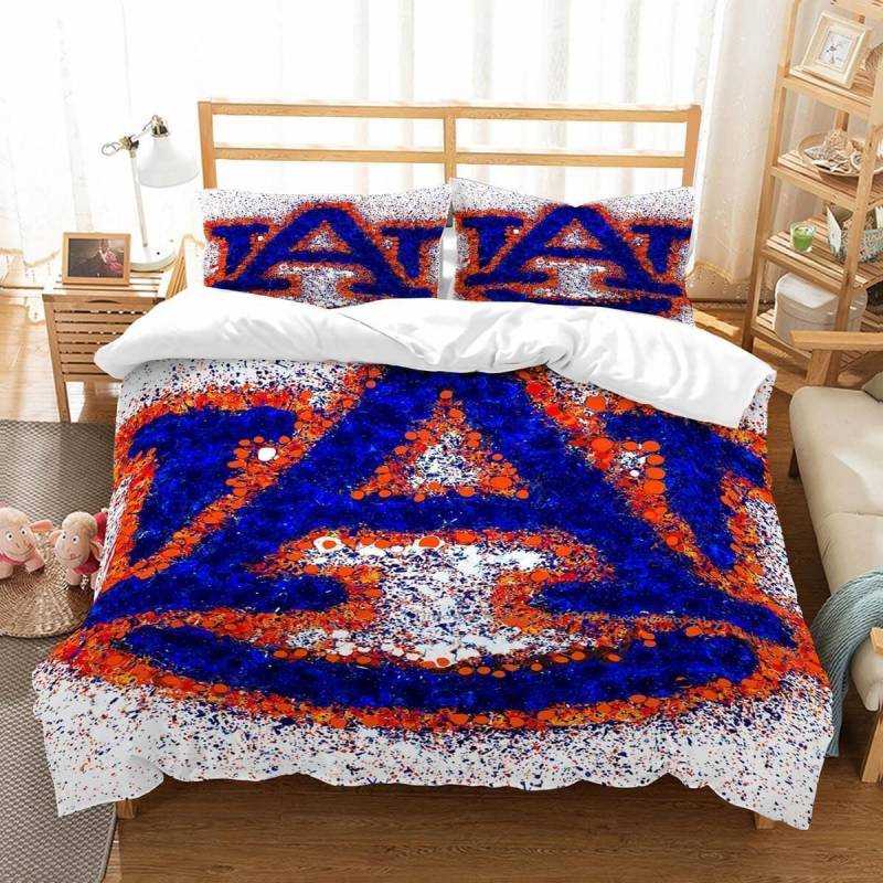 3D Customize Auburn Tigers Et Bedroomet Bed 3D Customize Bedding Set Duvet Cover SetBedroom Set Bedlinen