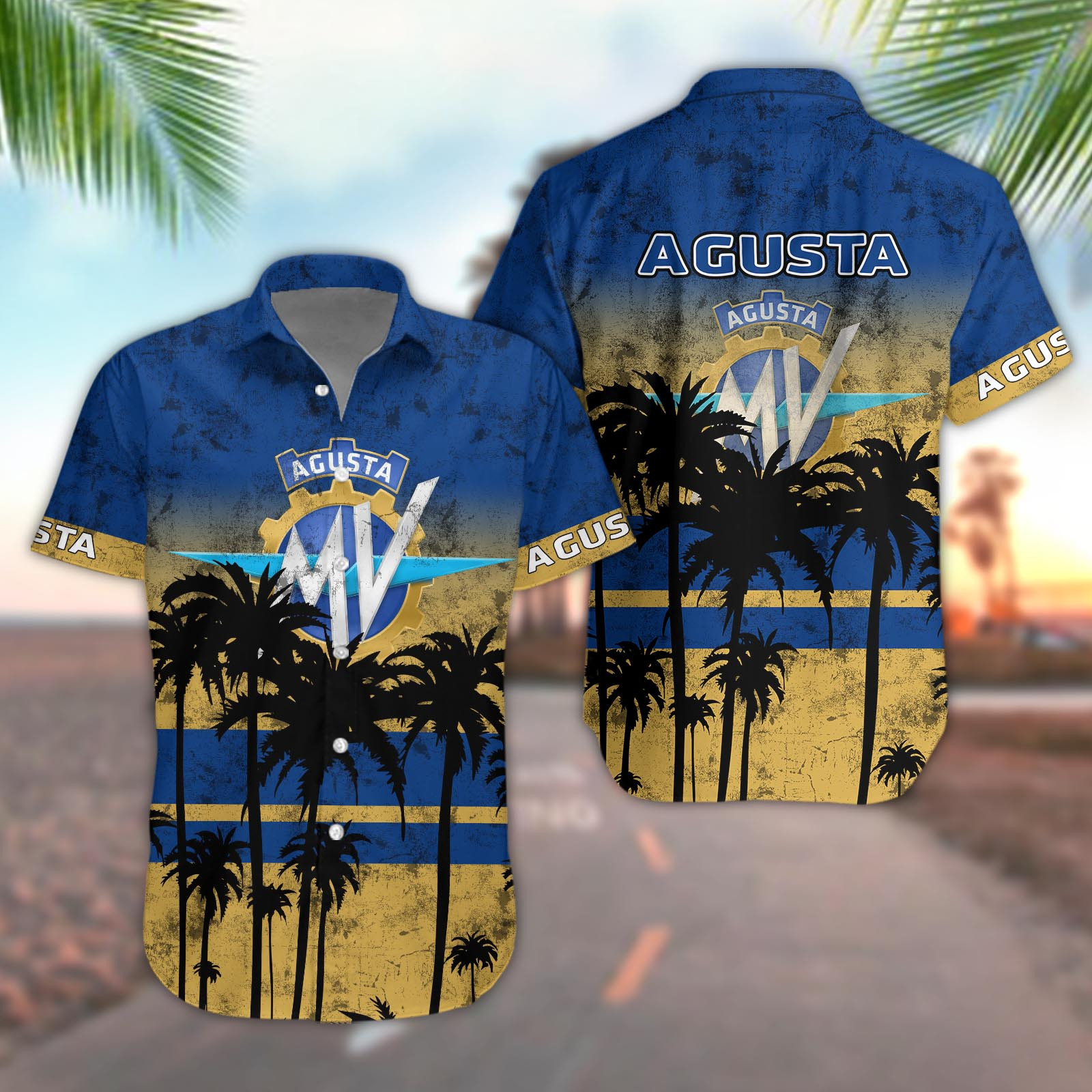 Mv Agusta Aloha Shirt