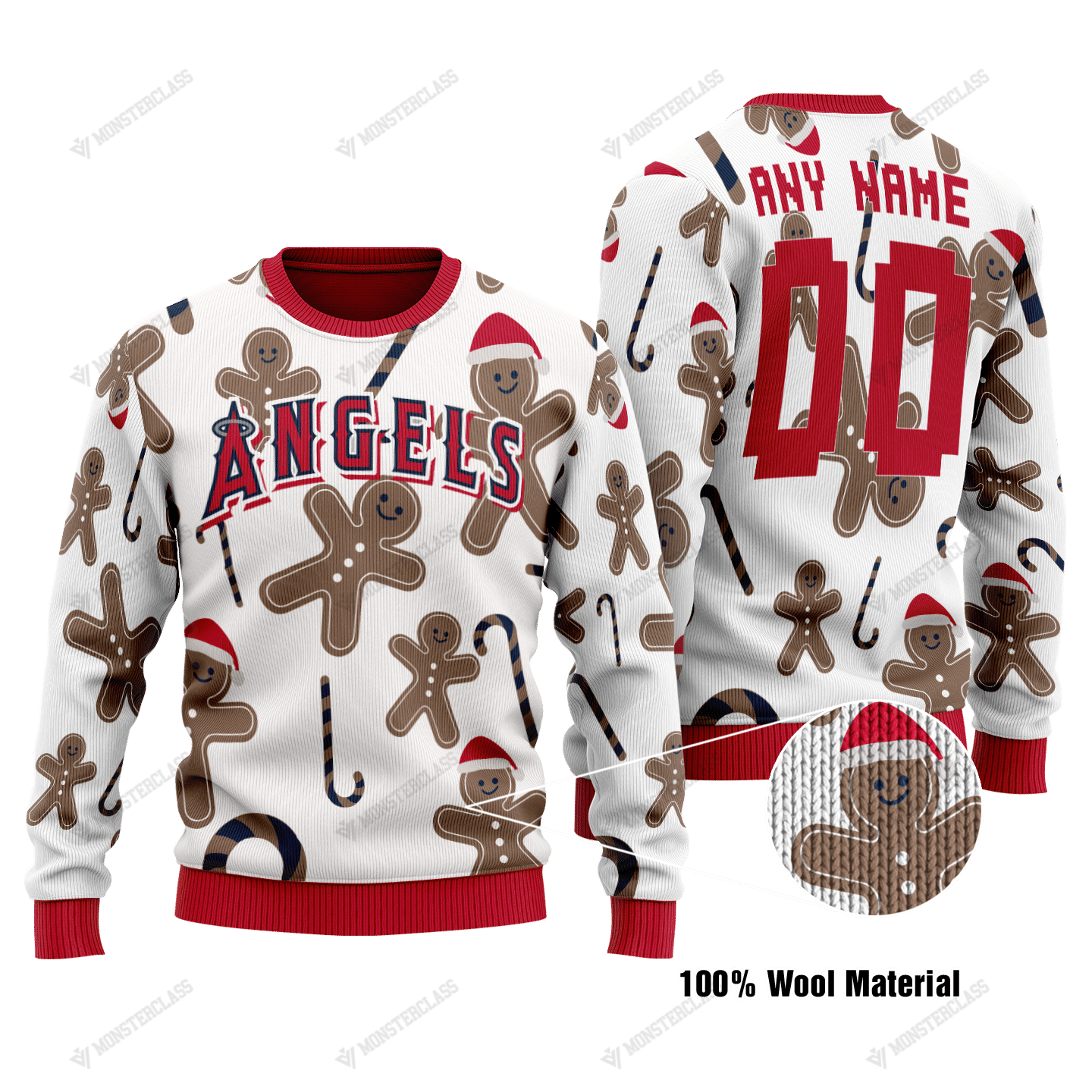 Los Angeles Angels – CUSTOMIZE YOUR NAME & NUMBER – HOT SALE 3D PRINTED