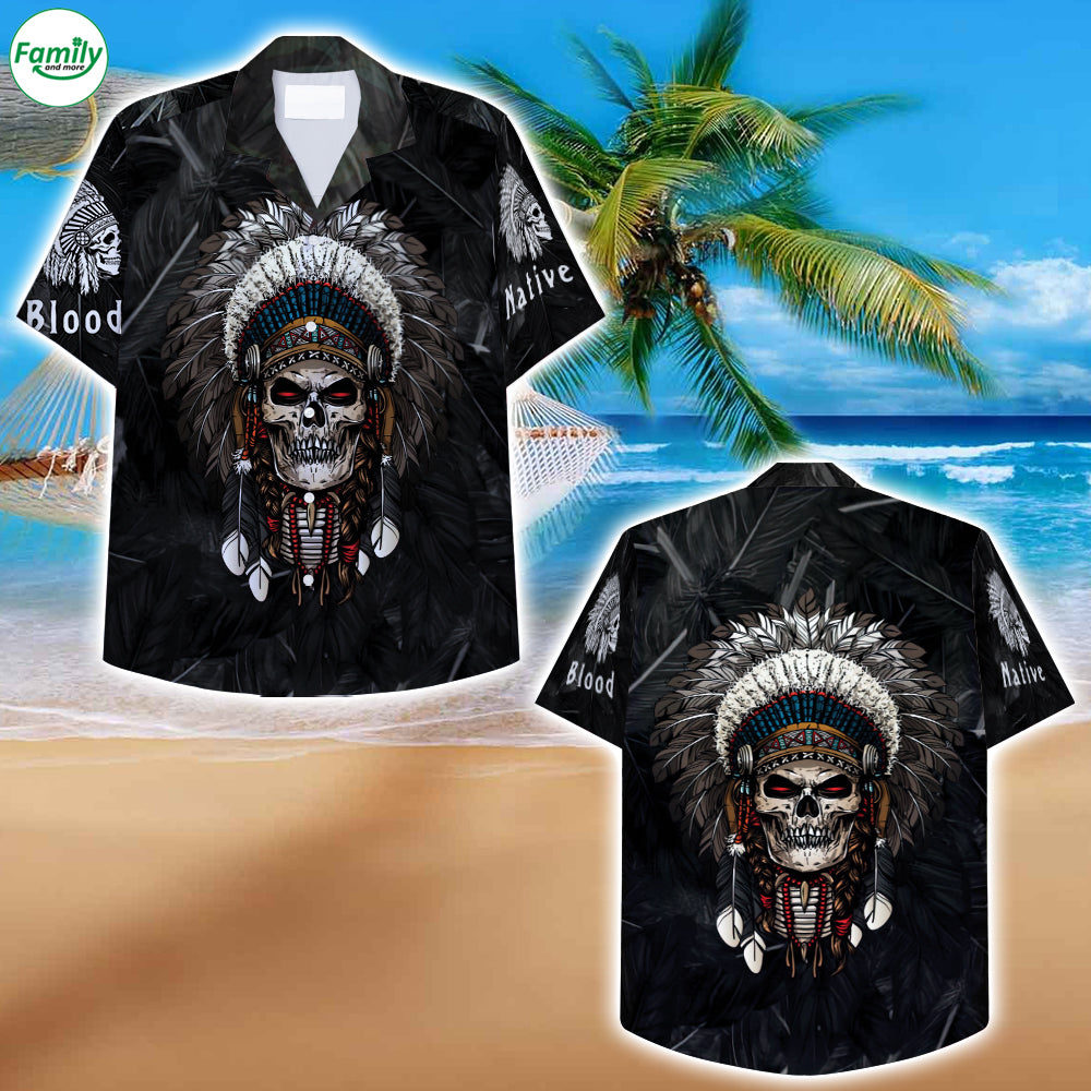 Aboriginal Skull Hawaii Lover Hawaii Shirt For Men Women Ha33525