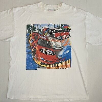 Vintage Nascar Daytona 500 Racing T Shirt  Extra  S 90s 1904