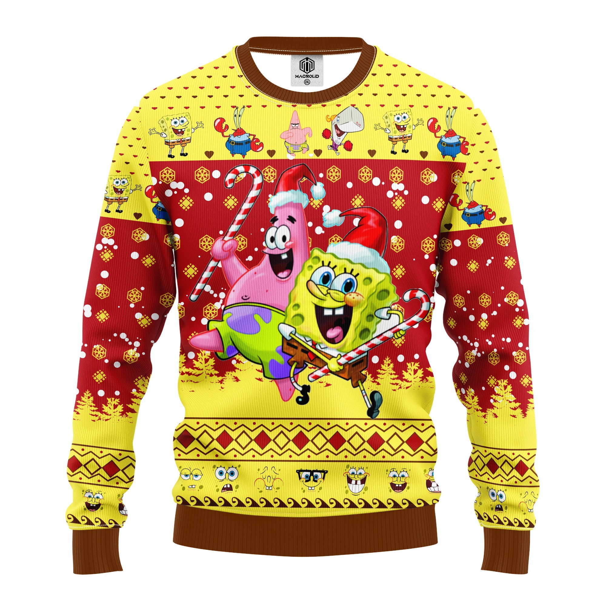 spongebob patrick ugly christmas sweater – Amazing Gift idea – thanksgiving gift