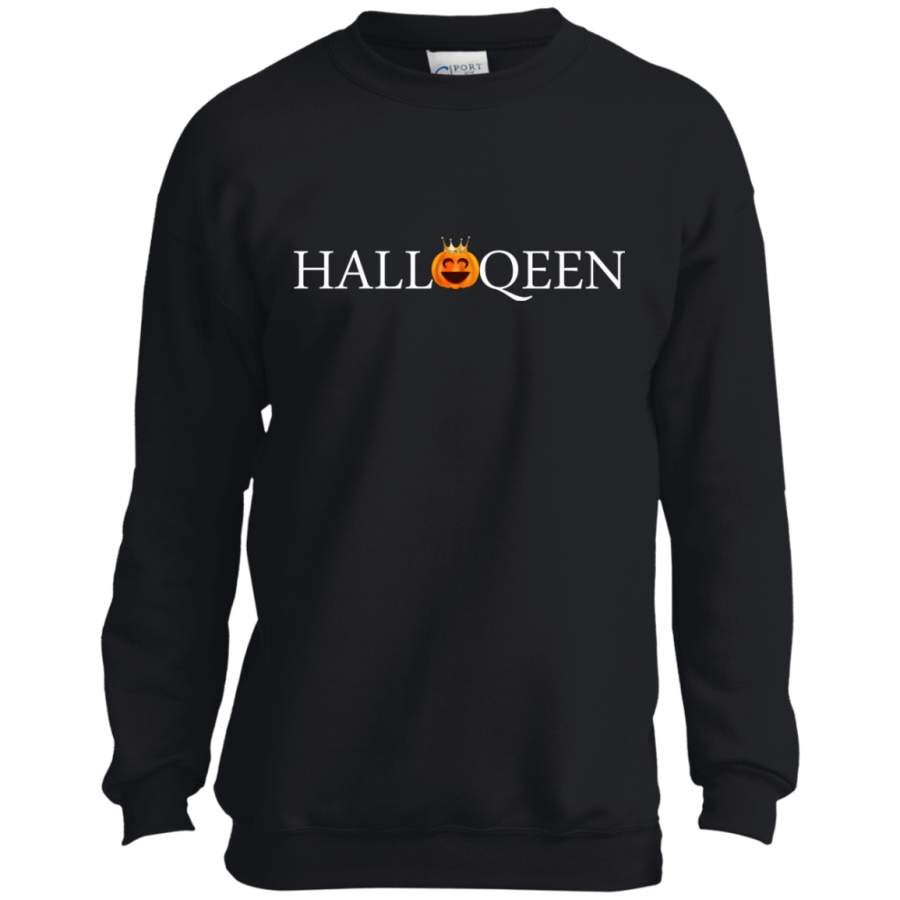 Halloqueen funny Halloween Youth LS shirt/Sweatshirt/Hoodie