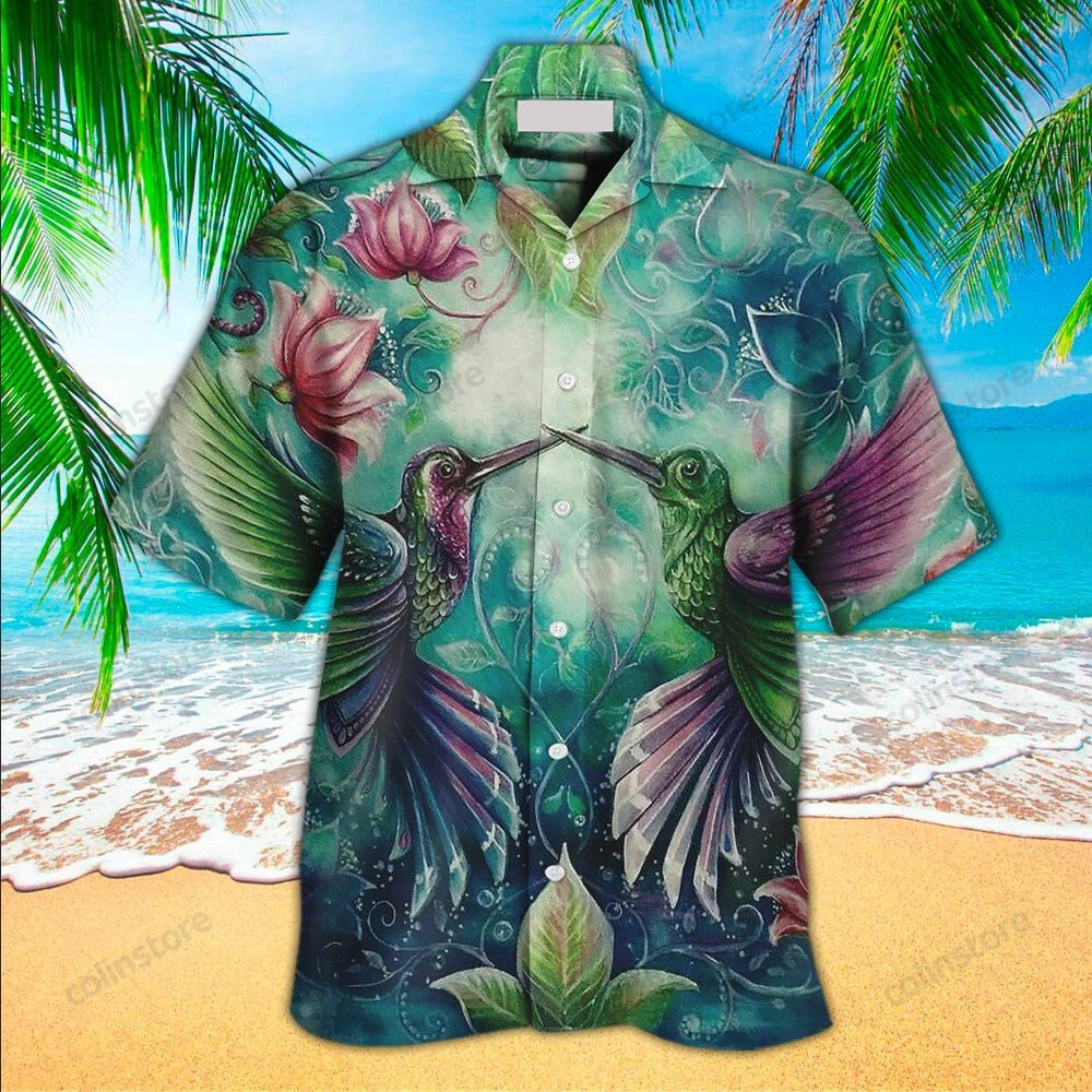 Hummingbirds Aloha Hawaii Shirt For Lovers Ha52601