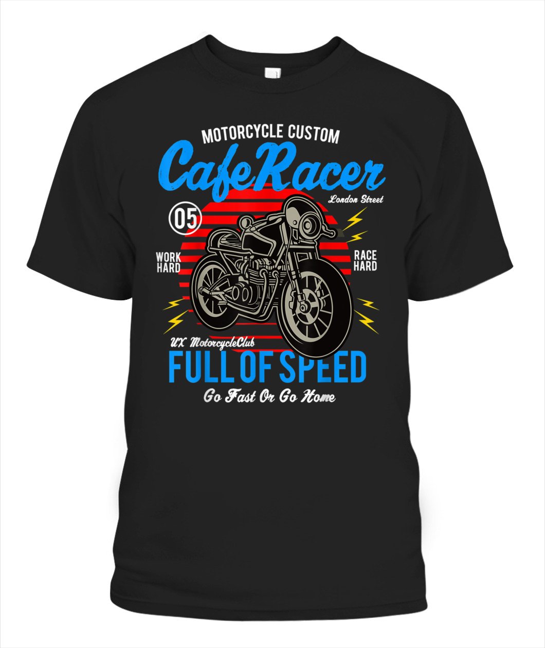 Vintage Motorcycle Full Of Speed Motor Racing Gift Customize Any Ideas, Personalized T-shirt, Hoodie Adult, Kid, Unisex