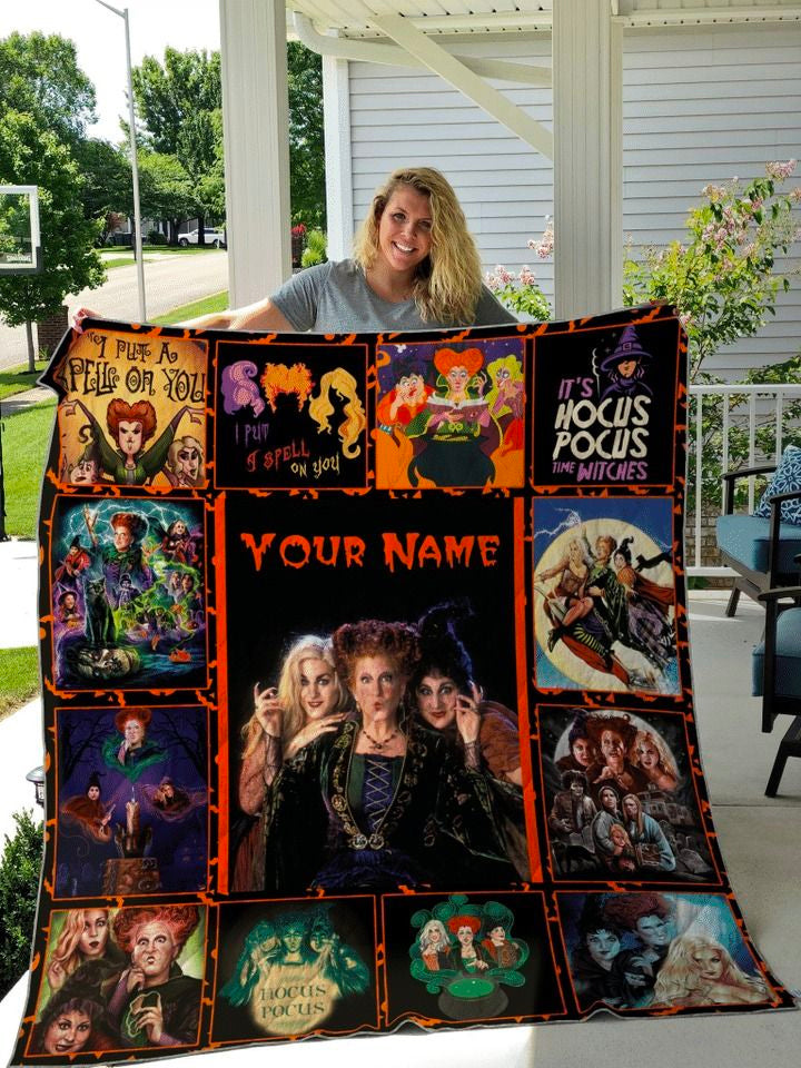 Cus Halloween Quilt Blanket Ep362