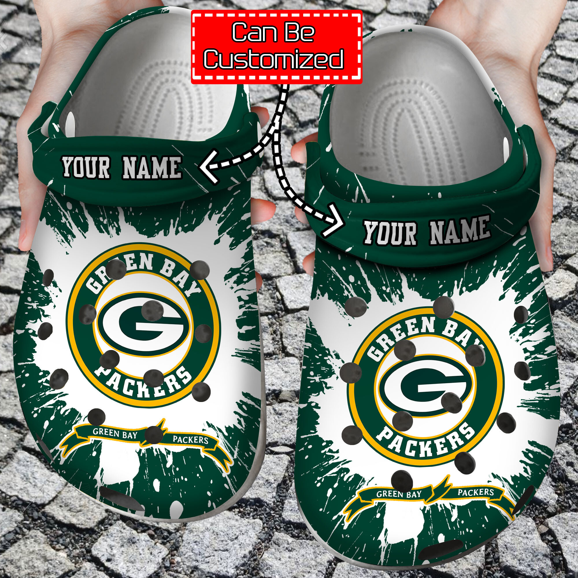 Personalized Name Logo Football Team Crocss Style Clog Shoes ...