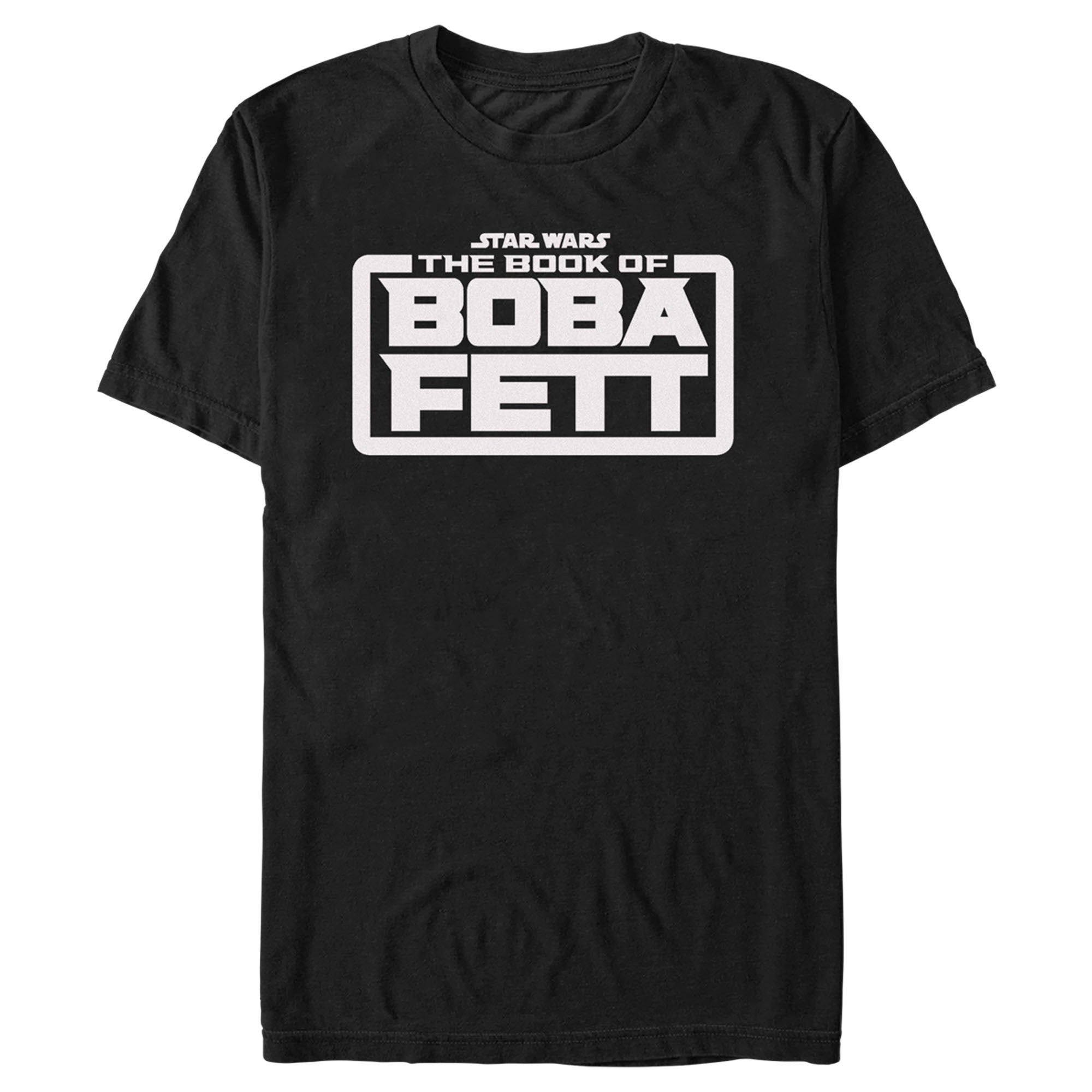 The Book Of Boba Fett Men’S White Logo  T-Shirt