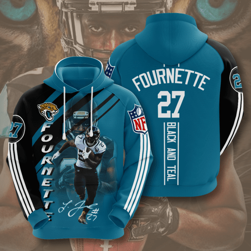 Jacksonville Jaguars Leonard Fournette 8 Unisex 3D Hoodie Gift For Fans