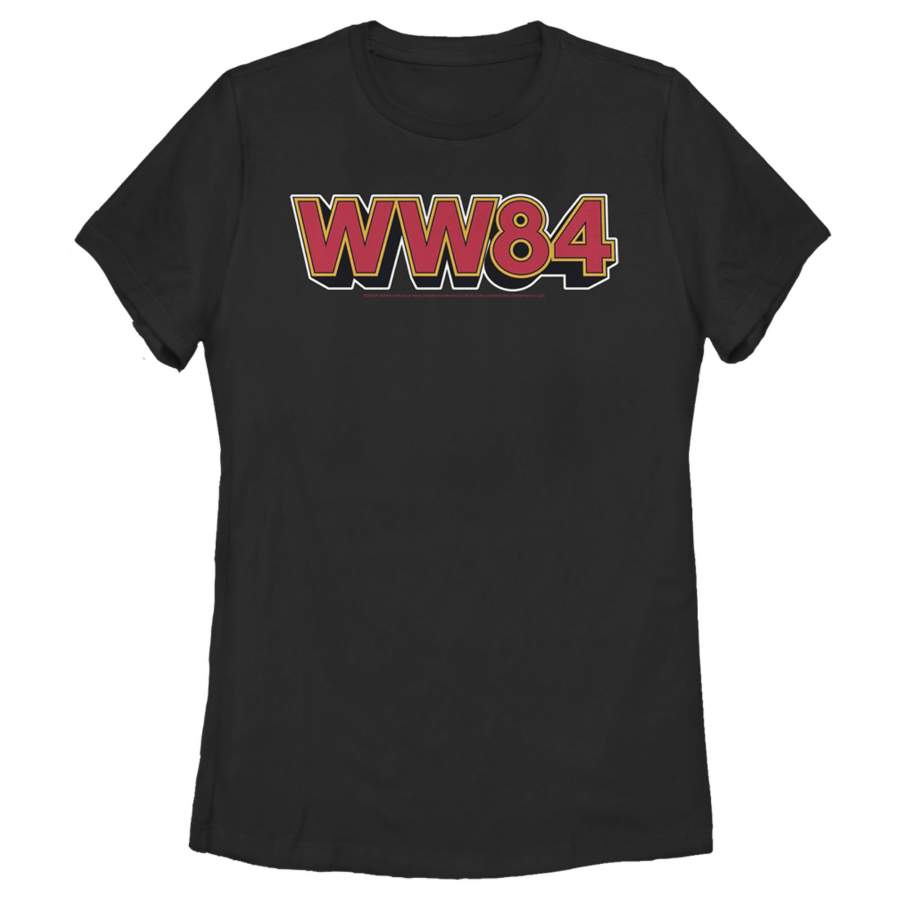 Wonder Woman 1984 Women’s WW84 Logo  T-Shirt