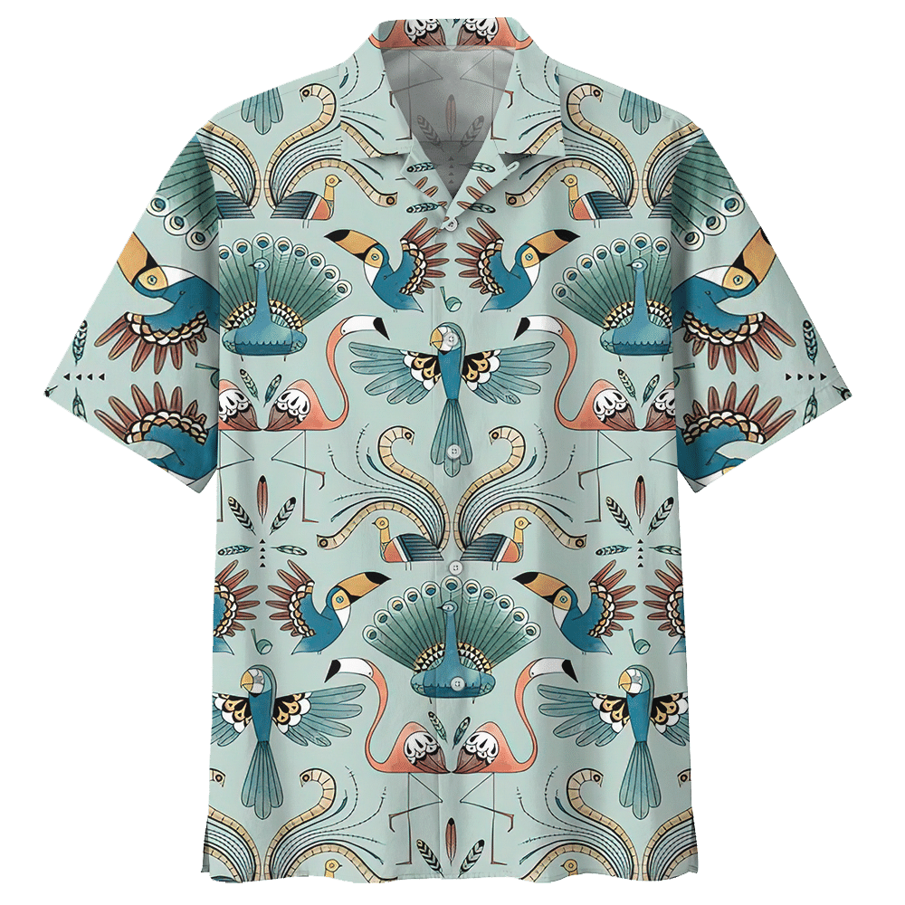 Flamingo Hawaii Shirt Ha81485