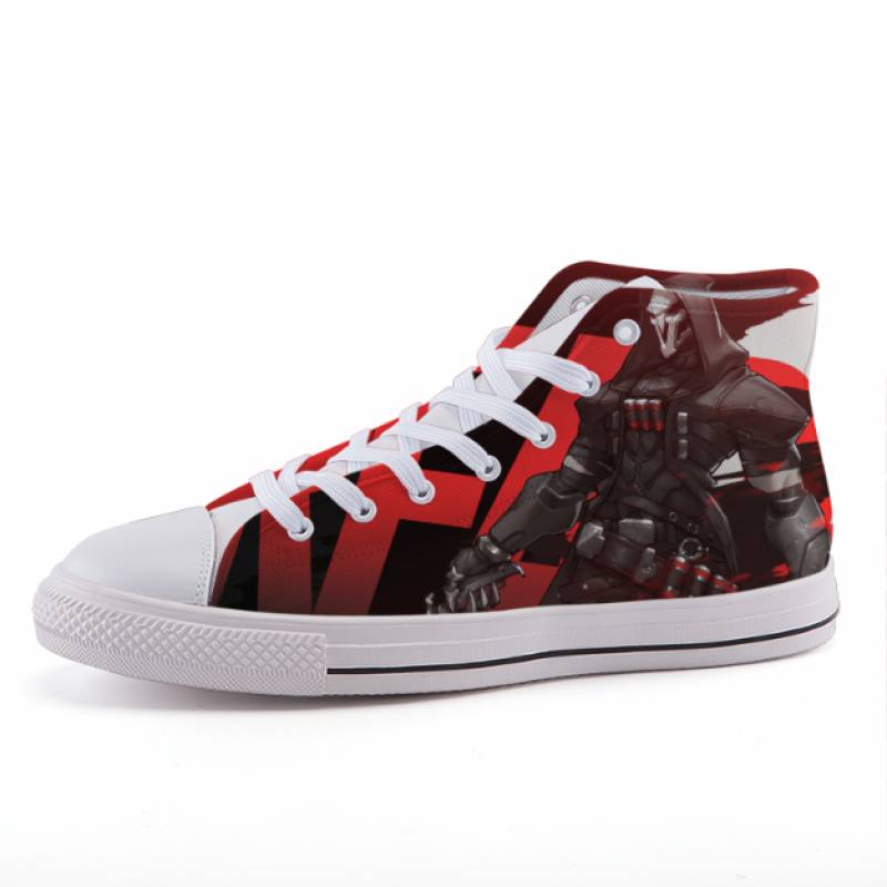 Overwatch Reaper Hero Dope Style Gaming Sneaker Shoes