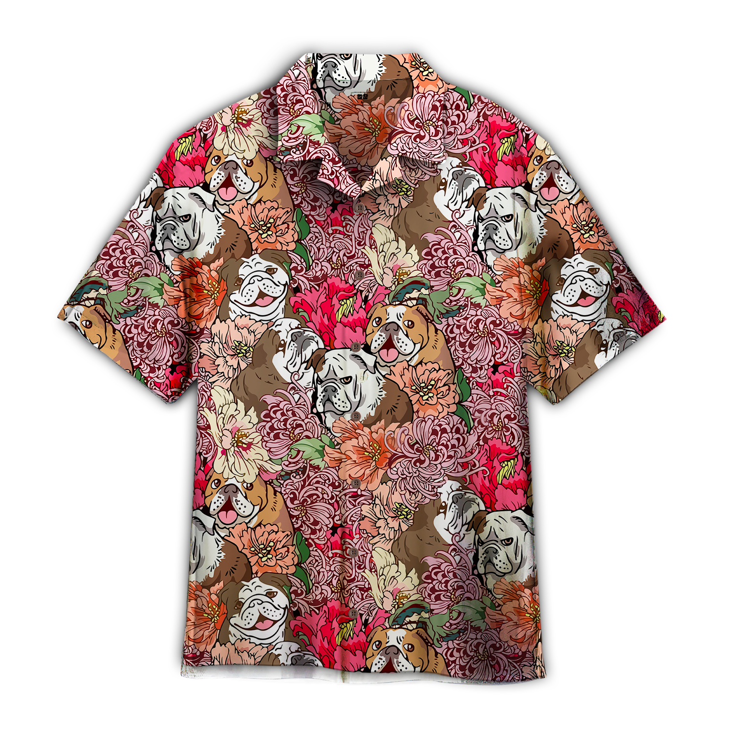 English Bulldog Hawaiian Shirt – For Men And Women