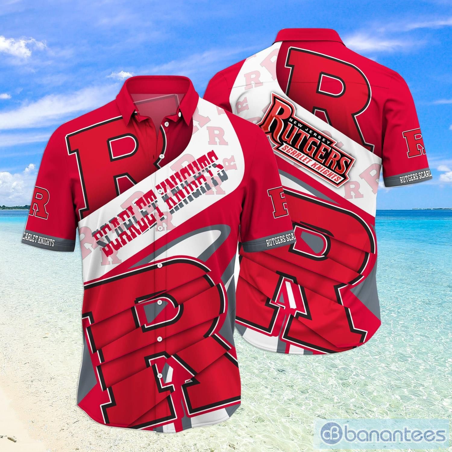 NCCA Rutgers Scarlet Knights Special Edition Trendy Hawaiian Shirt Aloha Shirt