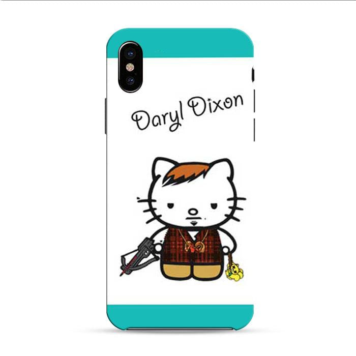 Walking Dead Hello Kitty Daryl 2 iPhone XS 3D Case