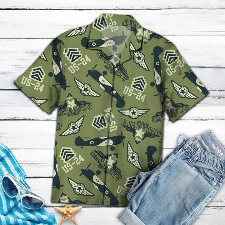 Air Force Hawaiian Shirt | Unisex | Adult | Hw1274