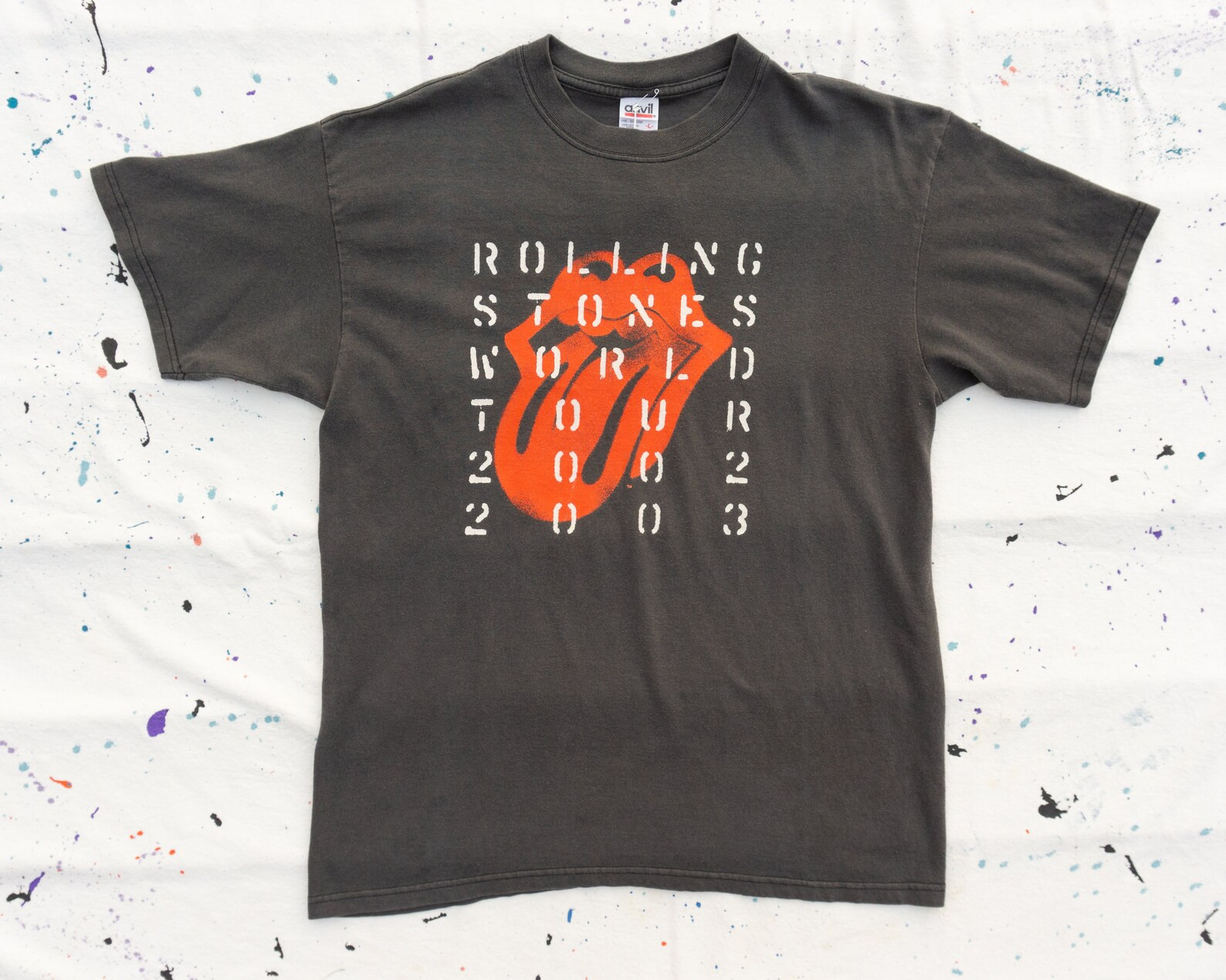 Y2K Vintage Rolling Stones Band T Shirt