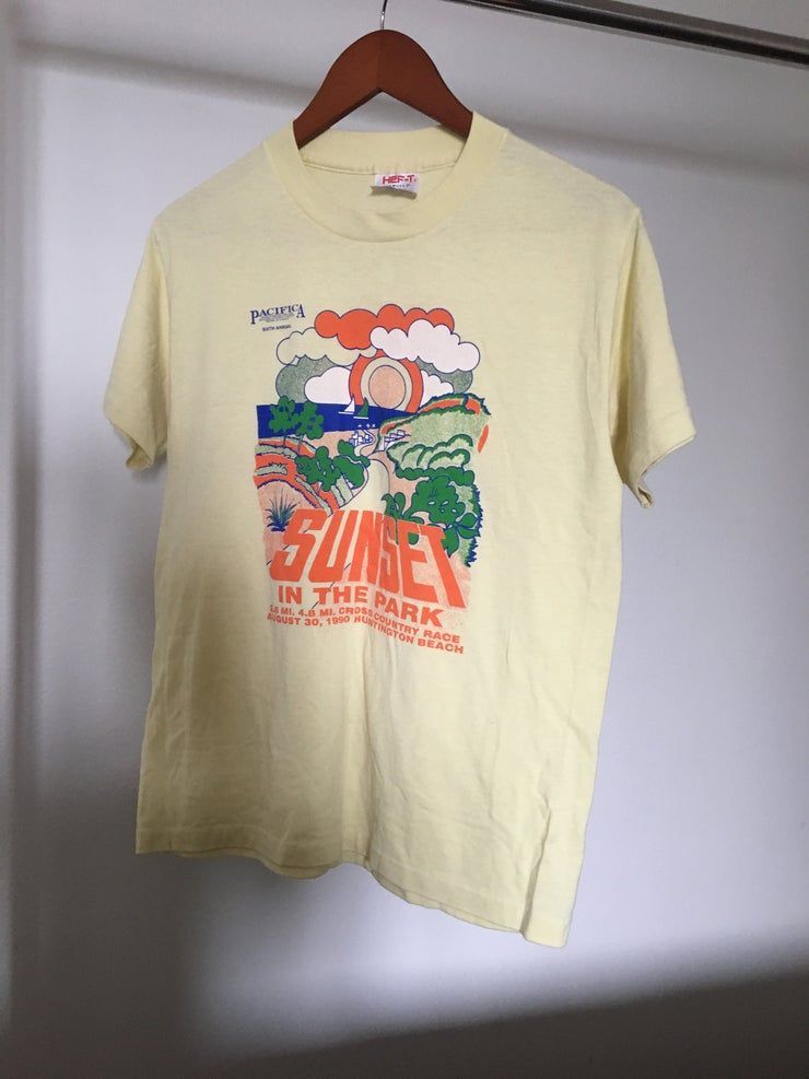 California Sunset In The Park Vintage Shirt