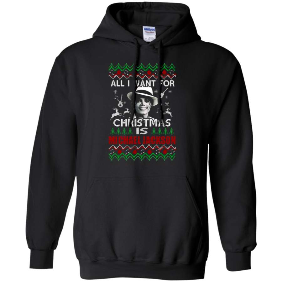 AGR All I Want For Christmas Is Michael Jackson Hoodie