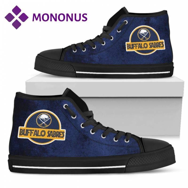 Jurassic Park Buffalo Sabres High Top Shoes Black