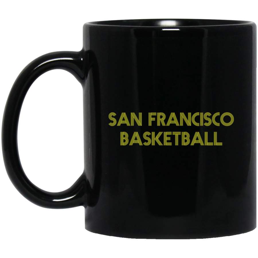 Vintage Retro San Francisco Basketball Mug