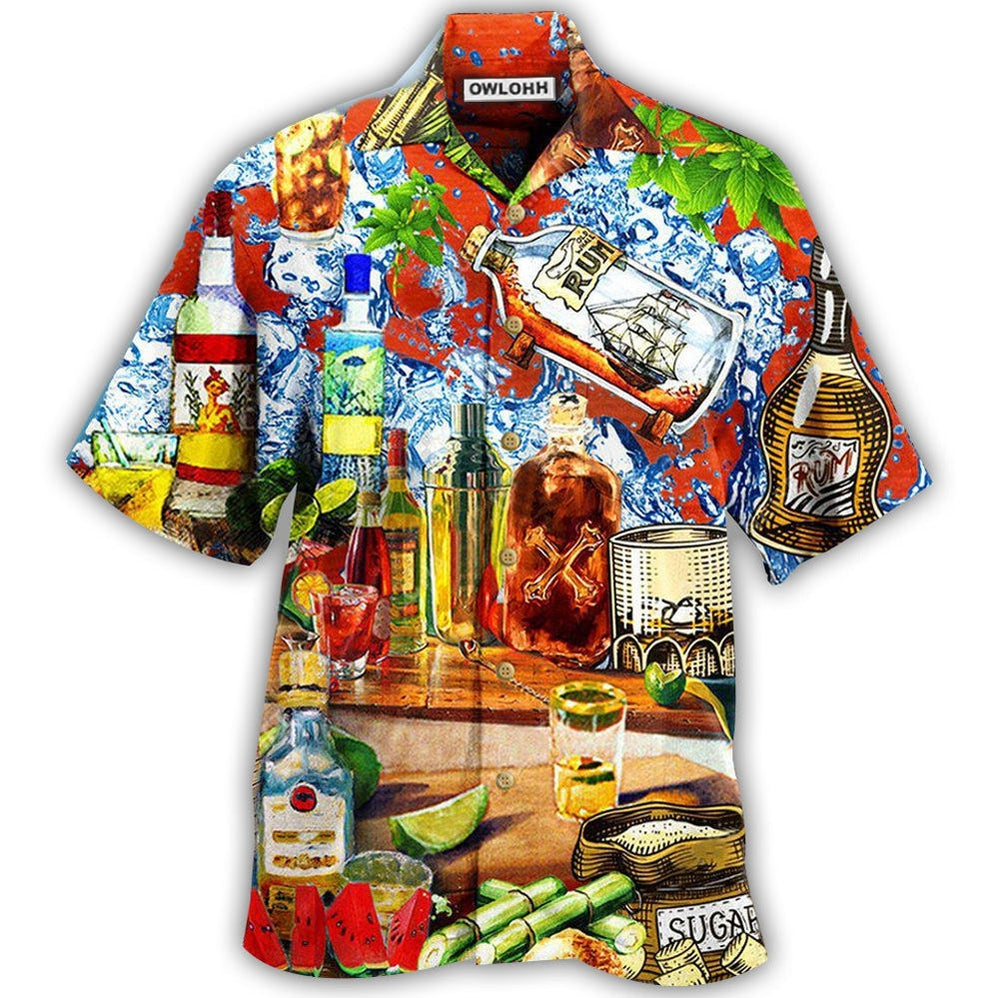 Wine Strong Like Rum Better With Hawaii Shirt Ha32846