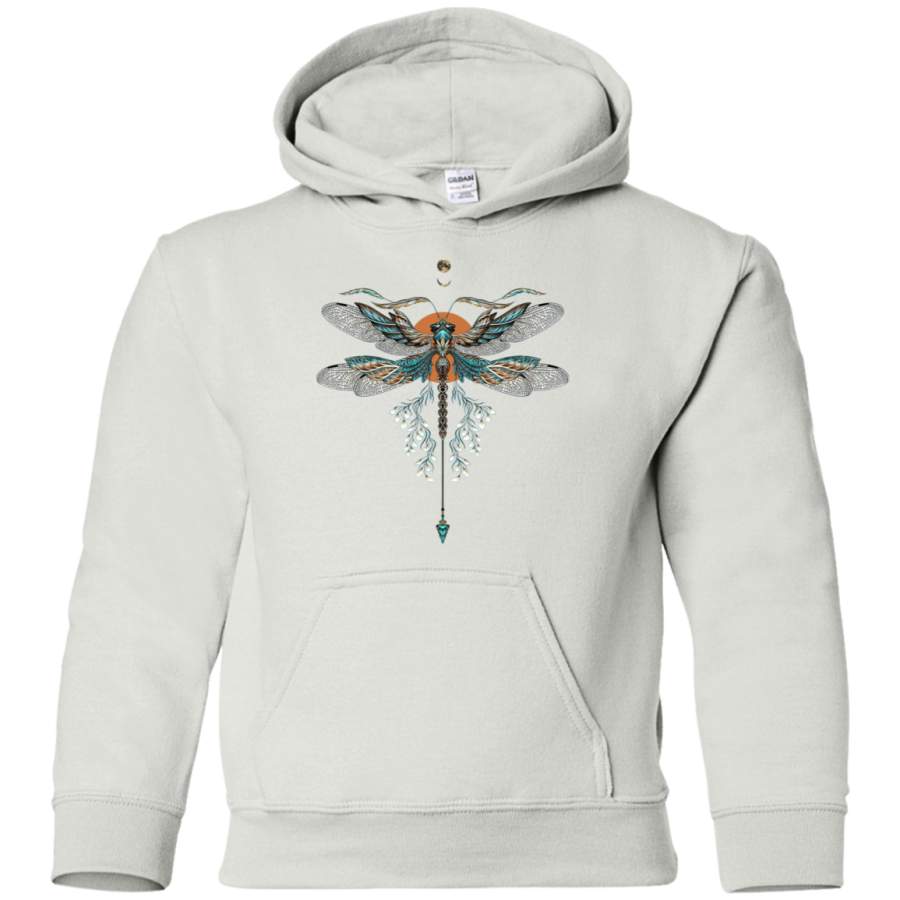 AGR Dragon Fly Tattoo Youth Pullover Hoodie