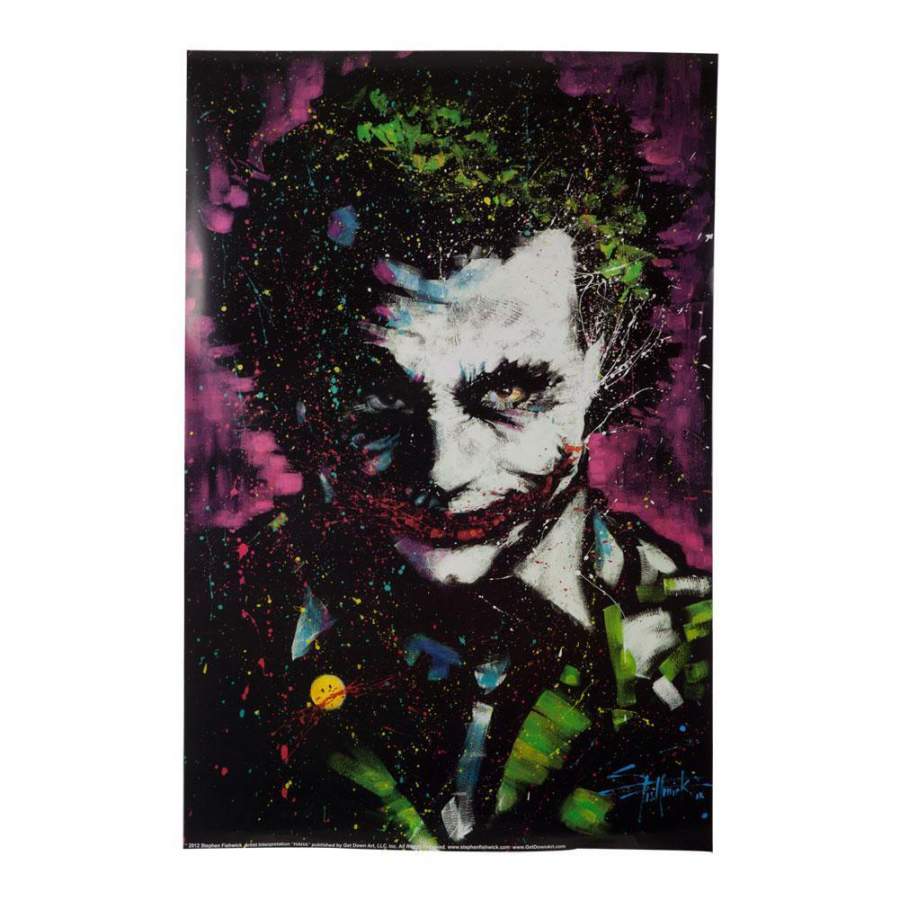 Batman – Fishwick Ha Ha Portrait 24×36 Standard Wall Art Poster