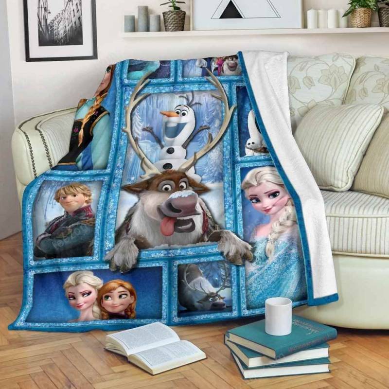 Frozen Premium Fleece Blanket