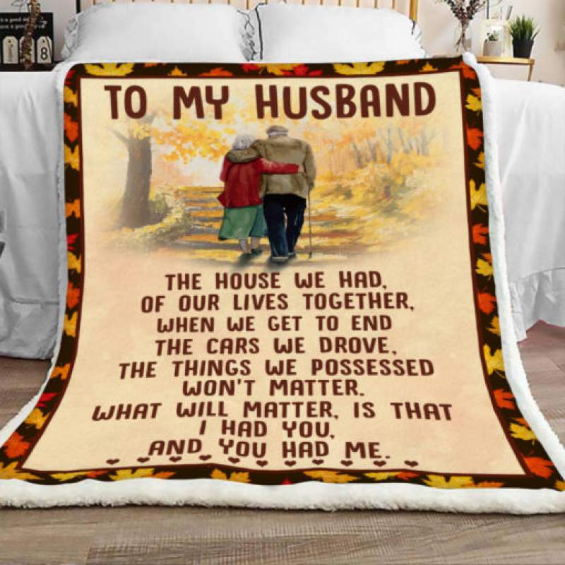 Husband And Wife Sherpa Blanket JR1603 69O51