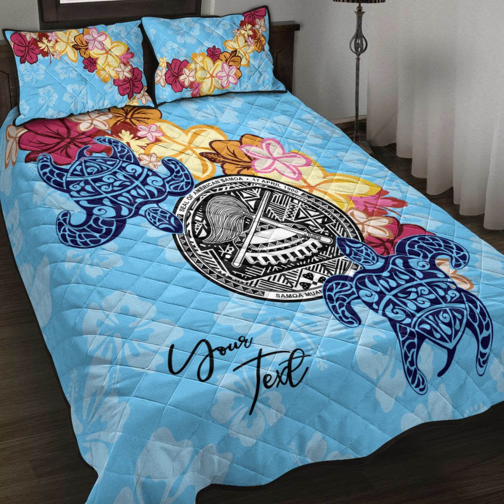 American Samoa Custom Personalised Quilt Bed Set – Tropical Style – BN01