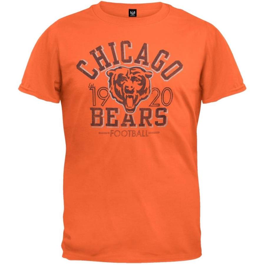 Chicago Bears – Logo Fadeaway Premium T-Shirt