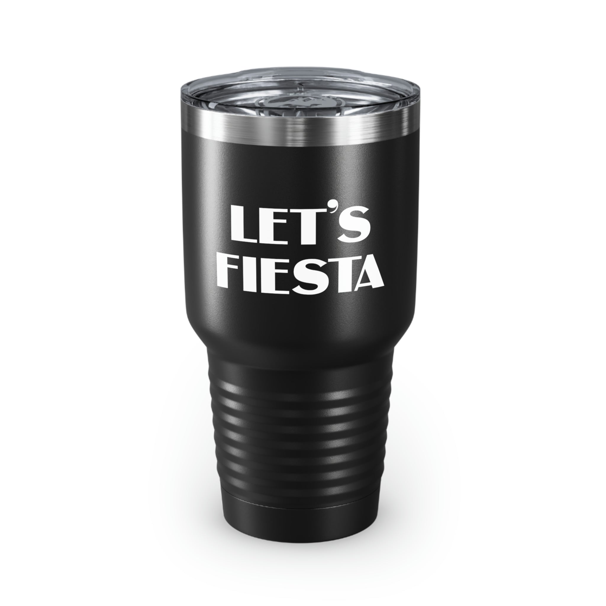 30Oz Tumbler Stainless Steel Colors Funny Saying Let’S Fiesta Party Vacations Introvert Mexico Novelty Women Men