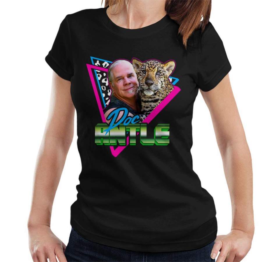 Doc Antle 80s Retro Tiger King Women’s T-Shirt